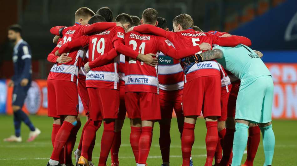 Heidenheim wahrt Aufstiegschance, Darmstadt verschafft sich Luft