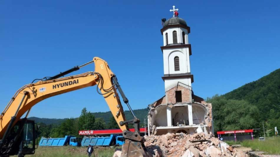 Umstrittene serbisch-orthodoxe Kirche nahe Srebrenica abgerissen