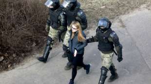 Mehr als hundert Festnahmen bei Protesten gegen Pr&auml;sident Lukaschenko in Belarus