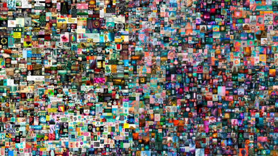 Inder gibt sich als K&auml;ufer von digitaler Collage zu Rekordpreis zu erkennen