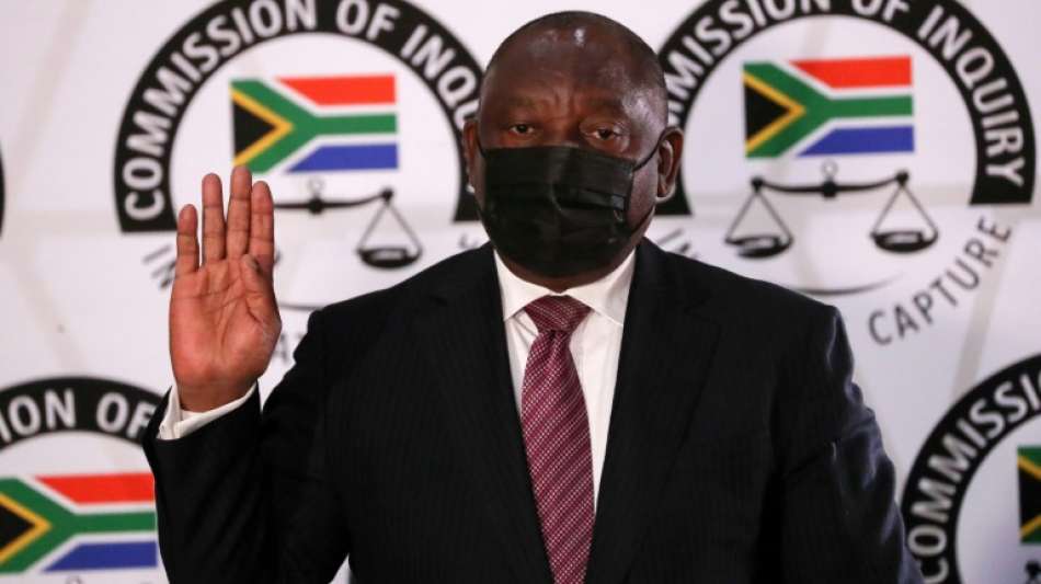 S&uuml;dafrikas Pr&auml;sident Ramaphosa erneut vor Anti-Korruptions-Ausschuss