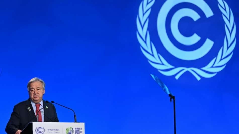 Guterres: Klima-Versprechen klingen ohne Abschied von fossilen Energien "hohl"