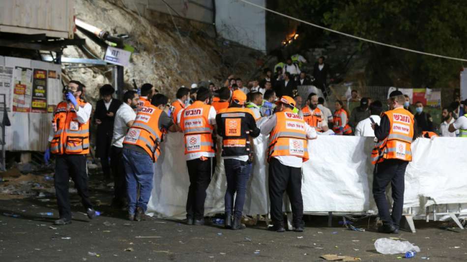 Mindestens 44 Tote durch Massenpanik bei religi&ouml;sem Fest in Israel