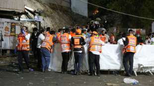 Mindestens 44 Tote durch Massenpanik bei religi&ouml;sem Fest in Israel