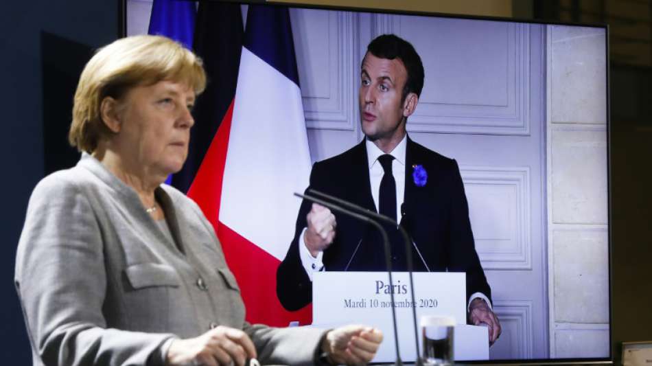 Merkel und Macron beraten &uuml;ber Sicherheit und Verteidigung