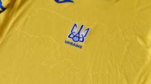 Ukraine sorgt mit patriotischen Trikots zur Fu&szlig;ball-EM f&uuml;r Emp&ouml;rung in Russland