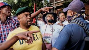 Proteste gegen Arbeitsmigranten in S&uuml;dafrika
