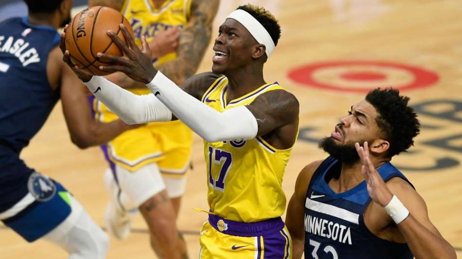 NBA: James und Schr&ouml;der f&uuml;hren Lakers zum Sieg bei den Timberwolves
