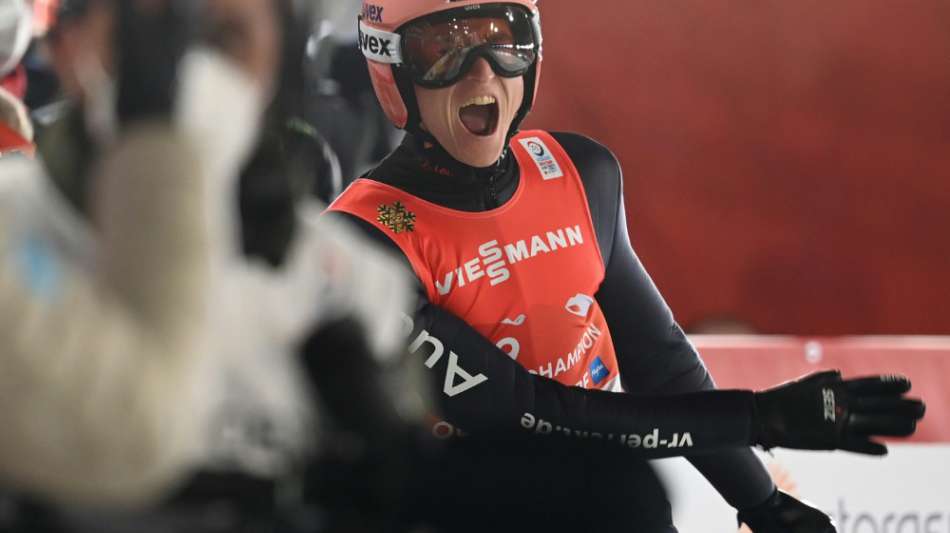 Geiger f&uuml;hrt Skisprung-Team zu WM-Gold