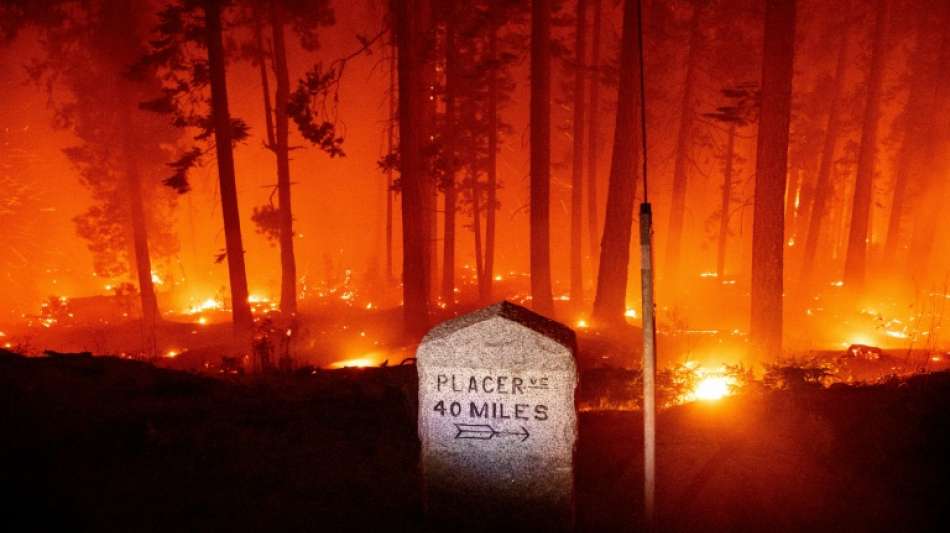 Vater und Sohn nach Waldbrand in den USA der Brandstiftung beschuldigt