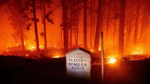 Vater und Sohn nach Waldbrand in den USA der Brandstiftung beschuldigt