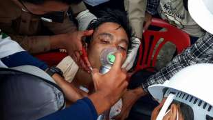 Mindestens sechs Demonstranten in Myanmar von Polizisten erschossen