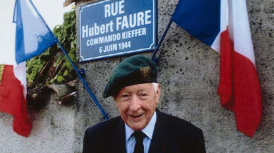 Franz&ouml;sischer Veteran der Alliierten-Landung mit 106 Jahren gestorben