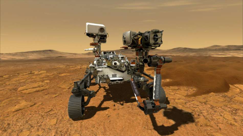 US-Rover "Perseverance" soll in Krater des Mars landen