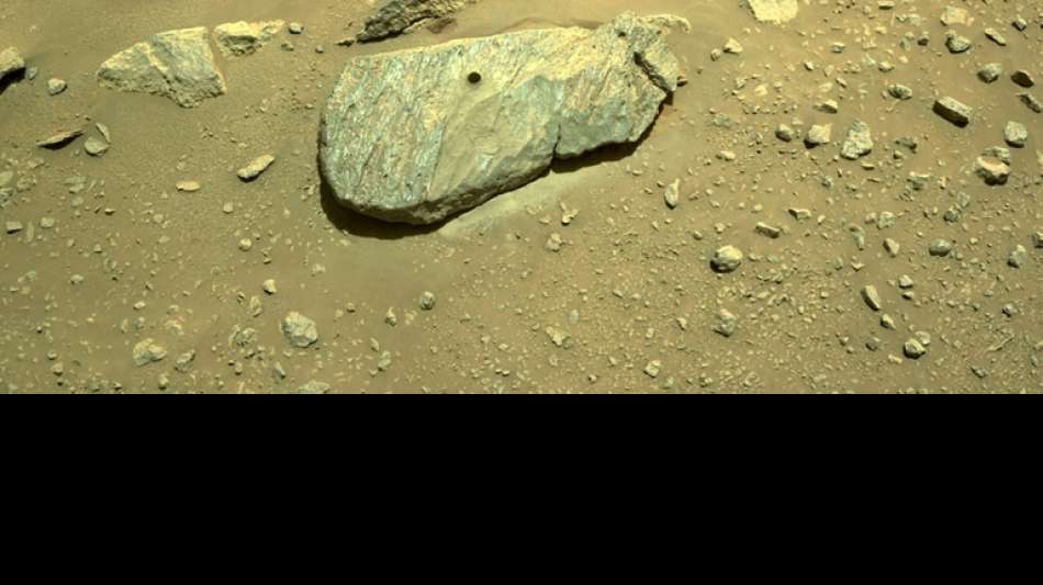 Nasa vermutet erfolgreiche Probenentnahme bei Mars-Mission im zweiten Anlauf