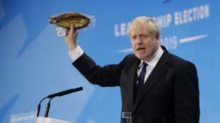 Johnsons Konservative Regierungspartei tagt in Manchester