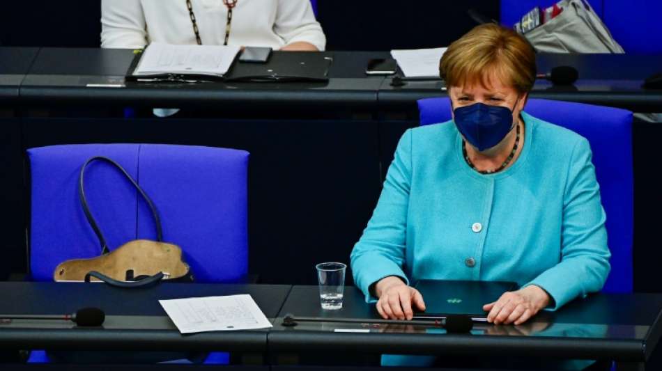 Merkel gibt Regierungserkl&auml;rung im Bundestag zu Afghanistan ab