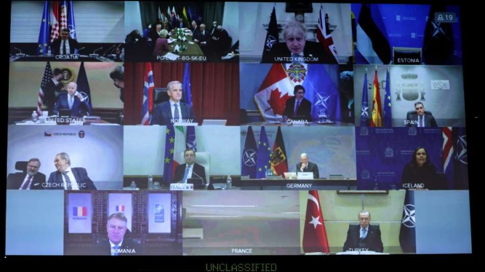 Nato ber&auml;t auf Video-Gipfel &uuml;ber russischen Einmarsch in die Ukraine