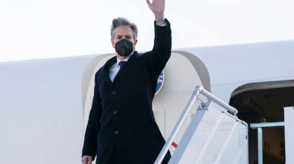 EU-Au&szlig;enminister tagen mit US-Minister Blinken zum Ukraine-Konflikt