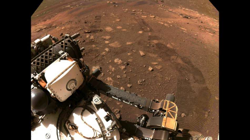 Mars-Rover "Perseverance" macht erste Testfahrt auf Rotem Planeten
