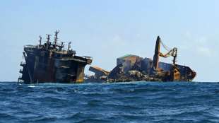 Datenschreiber von sinkendem Containerschiff vor Sri Lanka geborgen