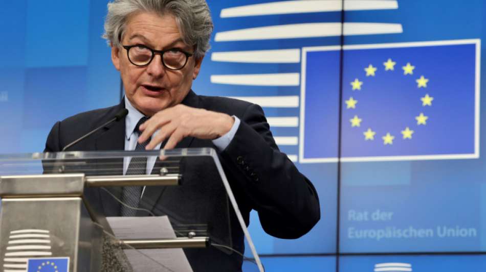 Breton sieht Sturm auf US-Kapitol als Weckruf f&uuml;r Regulierung von Online-Firmen