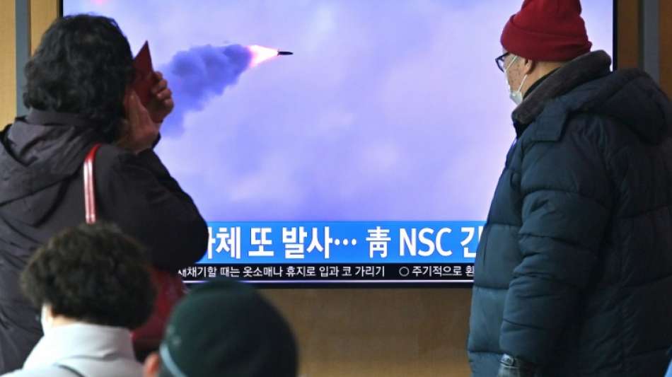 Nordkorea feuert laut S&uuml;dkorea erneut Geschoss ab