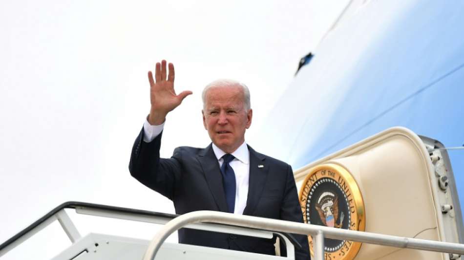 US-Pr&auml;sident Biden bricht zu erster Auslandsreise nach Europa auf