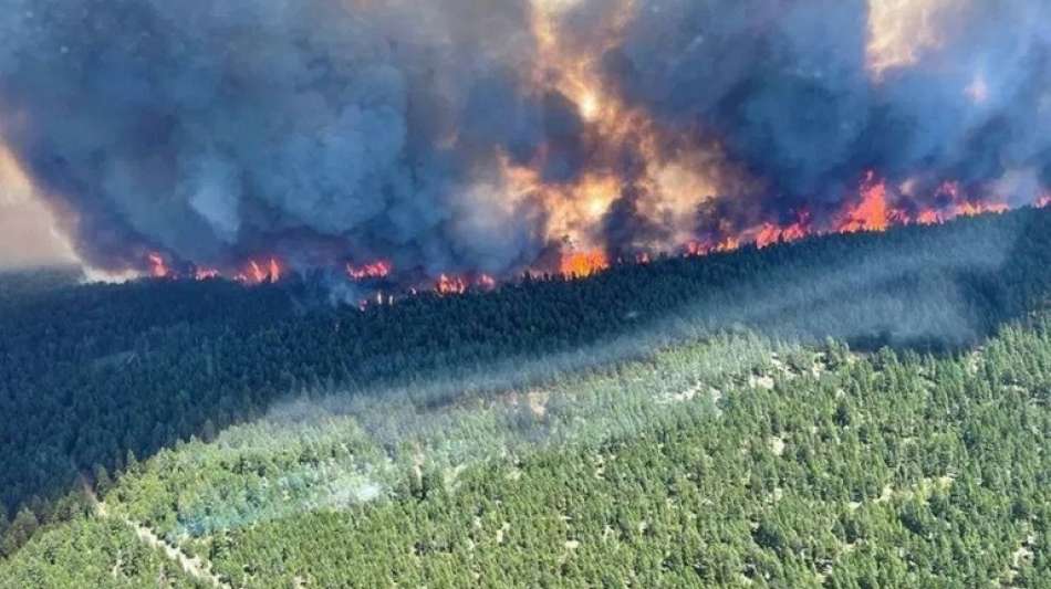 Wegen mehr als 150 Waldbr&auml;nden Armee nach British Columbia entsandt