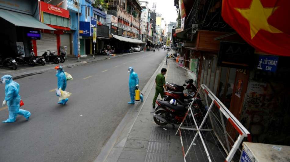 Zweiw&ouml;chiger Corona-Lockdown in Ho-Chi-Minh-Stadt