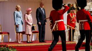 Joe und Jill Biden nach G7-Gipfel von der Queen empfangen
