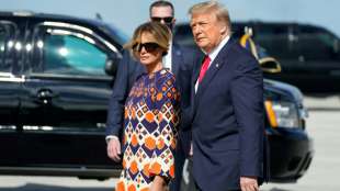 Trump auf seinem Anwesen in Mar-a-Lago eingetroffen
