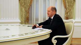 Scholz: "Gen&uuml;gend Ansatzpunkte" f&uuml;r "gute Entwicklung" in Ukraine-Krise 