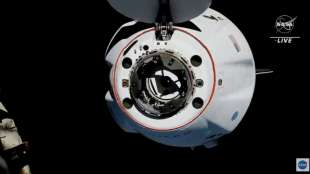 Astronauten an Bord von SpaceX-Raumkapsel an ISS angekommen