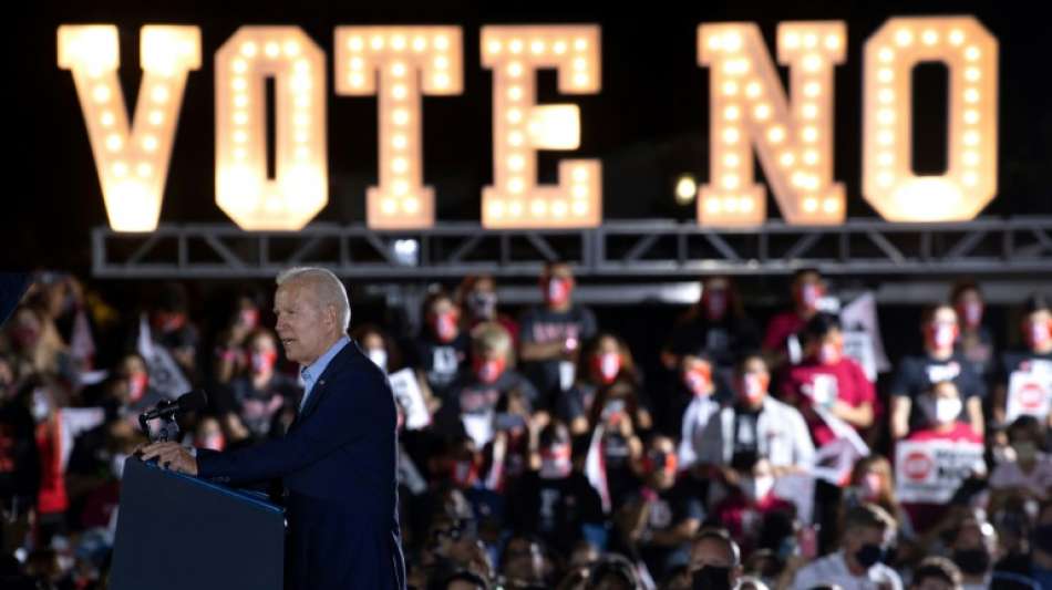 Biden warnt vor Trump-&auml;hnlichem Gouverneur f&uuml;r Kalifornien