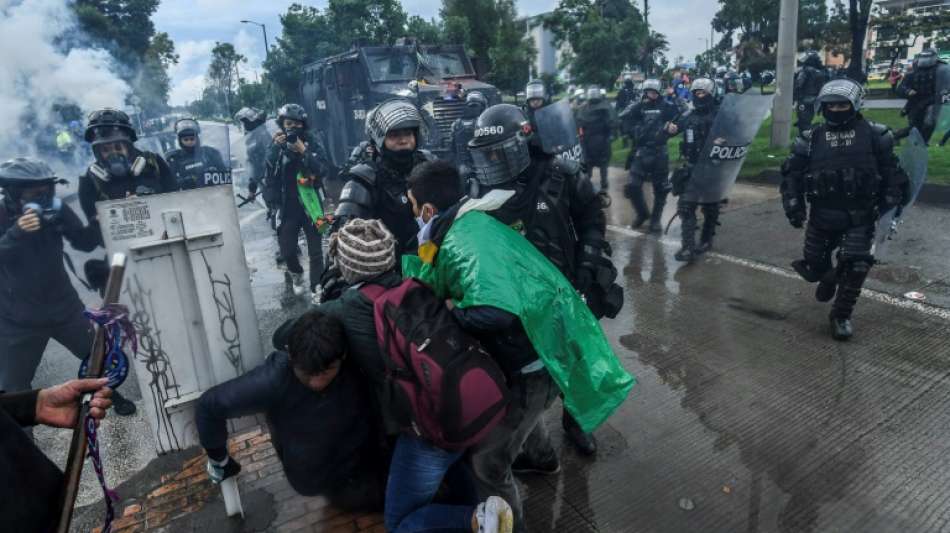 Erneut Massenproteste gegen Pr&auml;sident Duque in Kolumbien