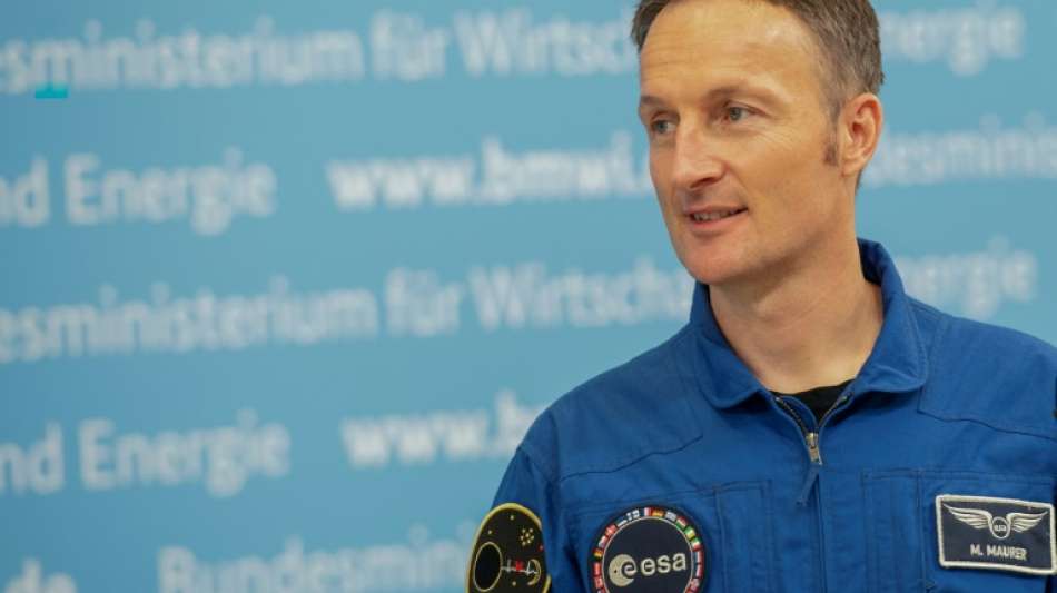 Astronaut Matthias Maurer an Weltraumbahnhof Cape Canaveral angekommen