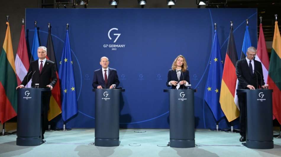 Scholz: Russland sollte "Entschlossenheit" von EU und Nato nicht untersch&auml;tzen