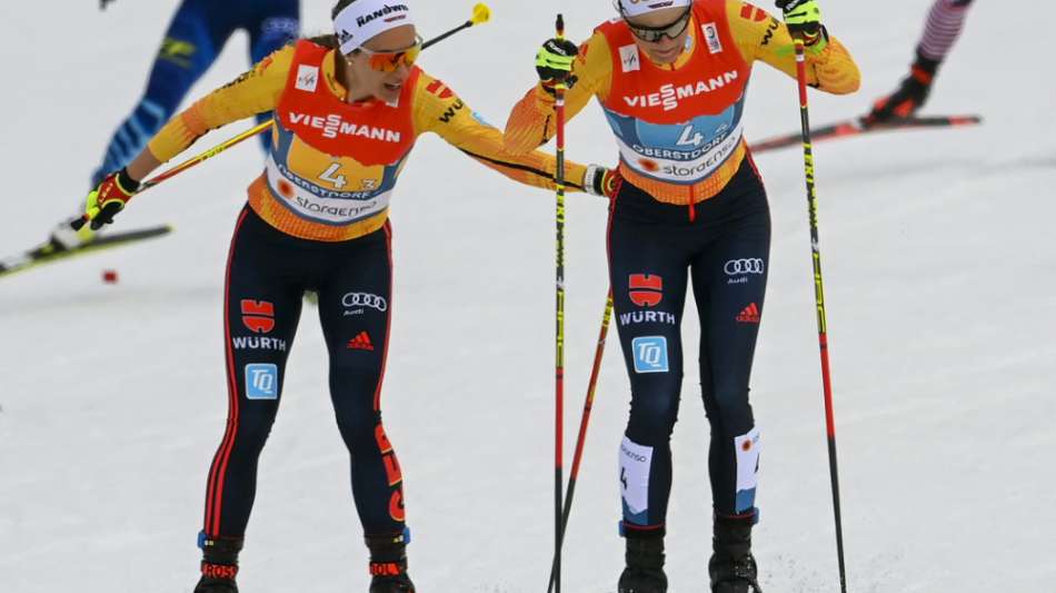 Frauen-Staffel mit starkem f&uuml;nften Platz - Johaug f&uuml;hrt Norwegen zu Gold