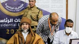 Gaddafi-Sohn Seif al-Islam von Pr&auml;sidentschaftswahl in Libyen ausgeschlossen