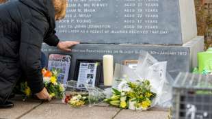 Nordirland gedenkt des "Bloody Sunday" vor 50 Jahren
