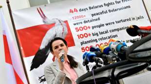Tichanowskaja zu Massenprotesten in Belarus: "Wir haben die Stra&szlig;en verloren"