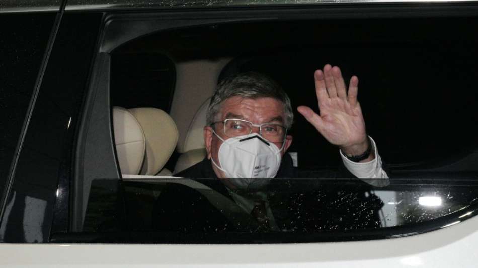 IOC-Pr&auml;sident Bach in Tokio eingetroffen