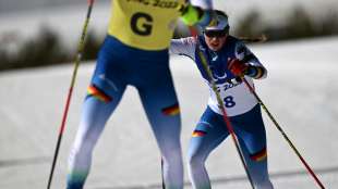 Para-Biathletin Walter holt Gold