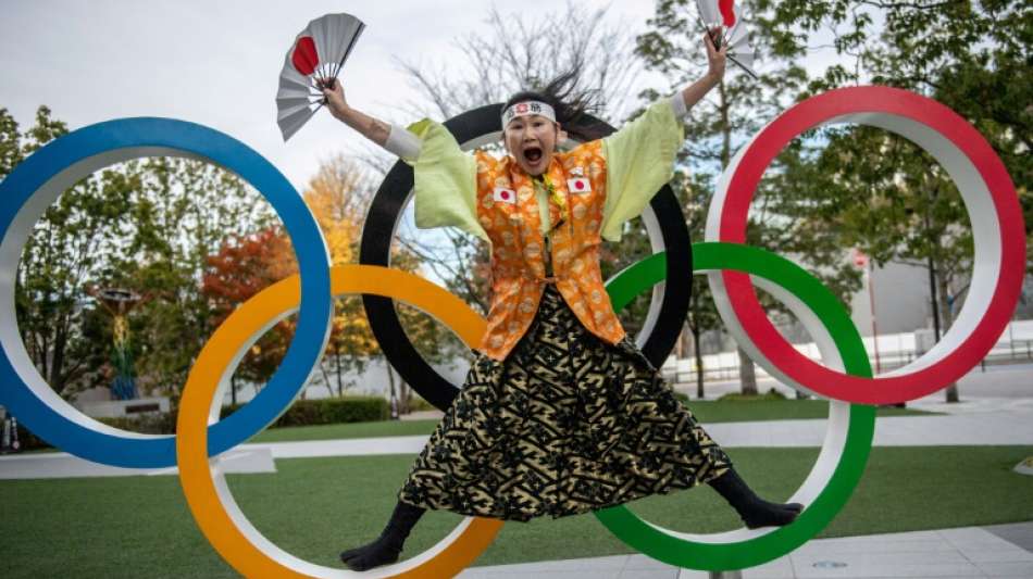 Olympische Ringe im Wohnzimmer