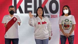 Rechtspopulistin Fujimori liegt bei Pr&auml;sidentschaftswahl in Peru vorn