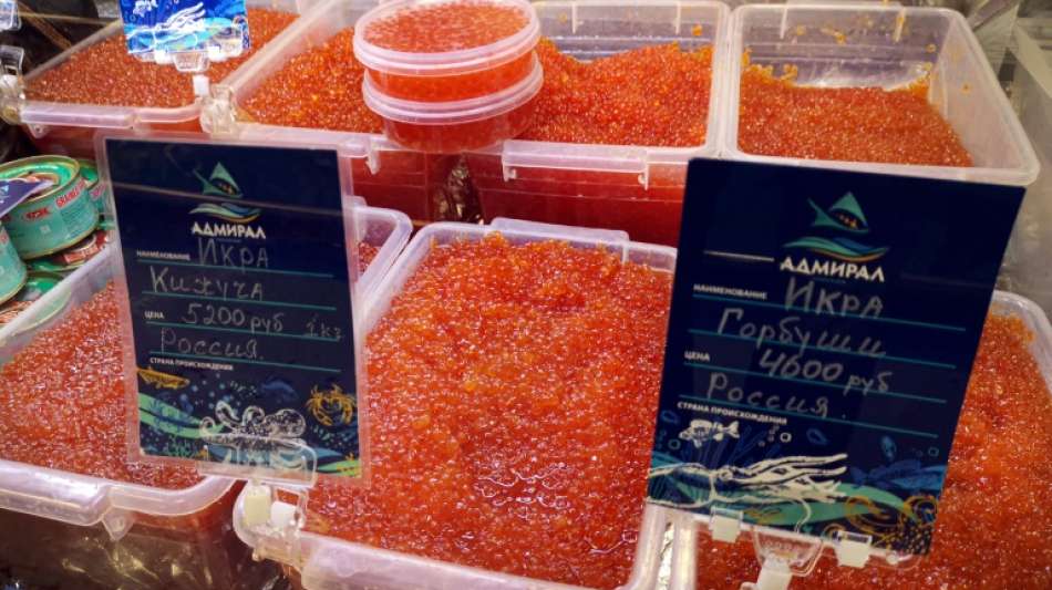 In Russland erreicht Preis f&uuml;r roten Kaviar nie gekannte H&ouml;he