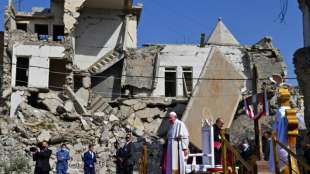 Papst betet in vom IS zerst&ouml;rten Mossul f&uuml;r Kriegsopfer