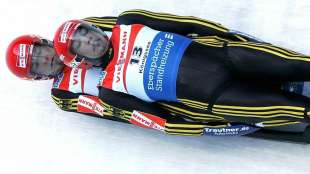 Rodeln: Eggert/Benecken st&uuml;rzen - Wendl/Arlt siegen in Winterberg