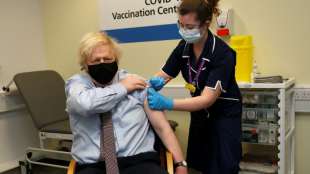 Boris Johnson bekommt seine erste Corona-Impfung
